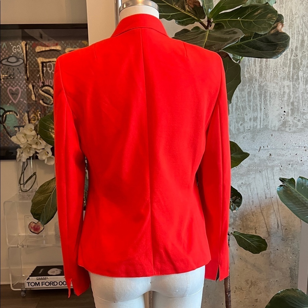 Akris Punto Vibrant Red Blazer - Picture 5 of 7